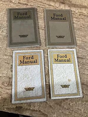 Four Model T Ford Manuals • $25