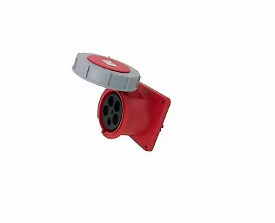 £53.17 • Buy Jce 63a 5 Pin Panel Mounted Socket 240v Ip67 Weatherproof