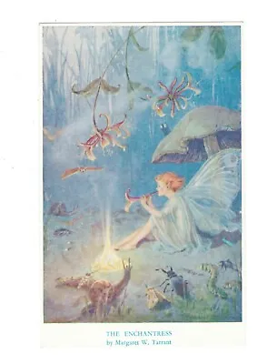 Sd3217 Art Sign   The Enchantress    By Margaret W. Tarrant Fairy Col Printed • $12