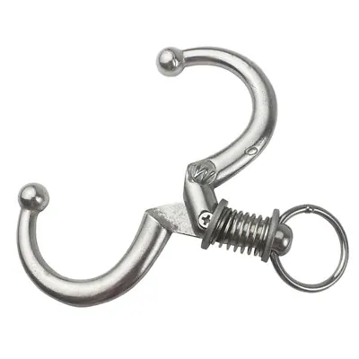  Spring Loaded Bull Nose Cattle Farm Equipment Cow Pulling Rings Large • £15.18