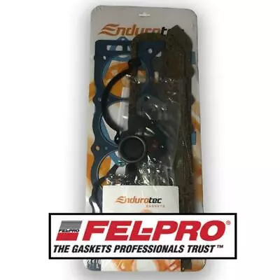 Felpro Endurotec Holden 253 308 Full Gasket Set Red Motor Rubber Rear Main Seal • $149