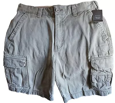 Merona Cargo Shorts Regular Rise American Tan Khaki Men’s Size 32 B47 • $16.99