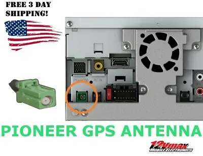 New GPS Navigation Antenna For Pioneer Radios Green Plug AVIC NEX AVH Models  • $13.29