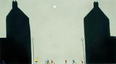 £199 • Buy Game On The Street By Mackenzie Thorpe. Signed, Numbered & MOUNTED. New In Stock