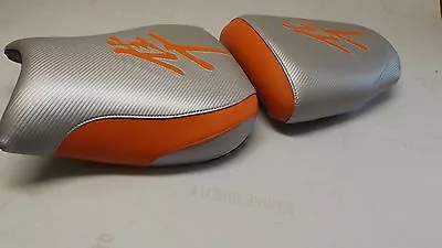 Hayabusa 1999/00/01/02/03/04/05/06/2007 Gsxr1300 Front Seat Cover  Silver/orange • $103