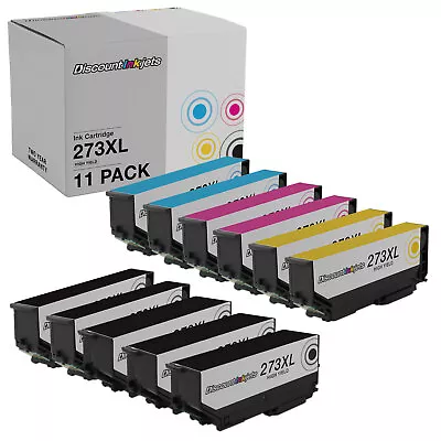 Compatible Ink Cartridge Replacements For Epson 273XL 11pk HY • $19.94