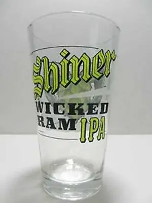 $12.95 • Buy Shiner Wicked Ram IPA Pint Glass