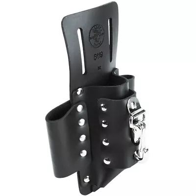 $35.74 • Buy KLEIN TOOLS (SMALL) Electrician Leather Multi Tool Belt 4 Pocket Pouch (NEW)