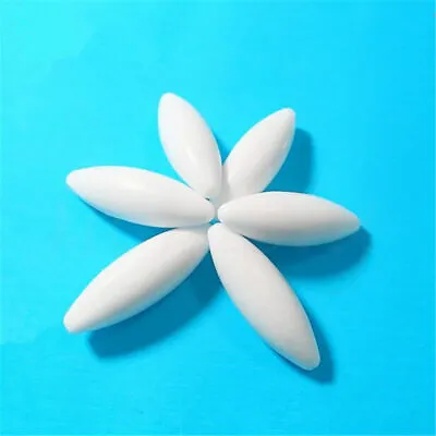 2X Olive Shape PTFE Magnetic Stirrer Mixer Stir Bar Lab Spin Spinner Cylinder • $4.23