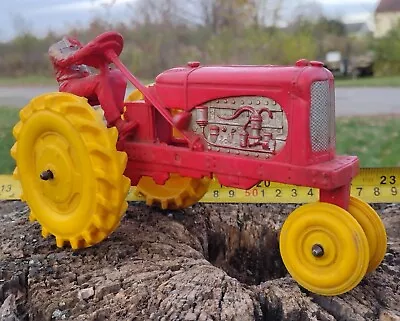 Vtg Auburn Plastic Tractor Toy/The Headless Tractorman • $5