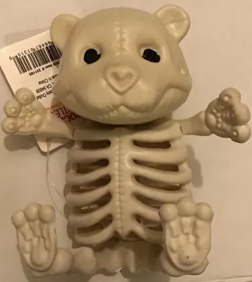Teddy Bear Skeleton Bones Decor Ornament Halloween Prop Horror Haunted House • $9.99