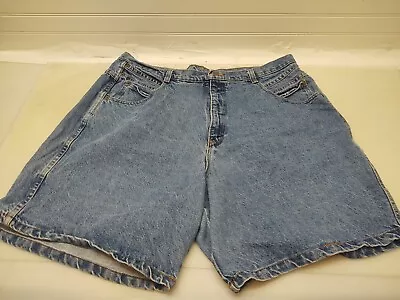 Vintage 80s 90s Zena Jeans Womens High Waisted Denim Shorts Size 24 • $12.99