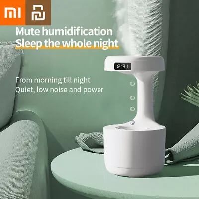 Xiaomi Air Humidifier Anti Gravity USB Levitating Water Drop Mist Maker LED Lamp • $58.71