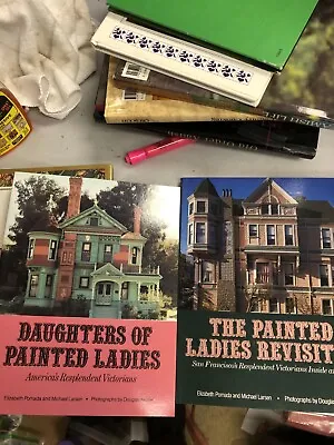 Painted Ladies : The Art Of San Francisco's Victorian Houses Larsen LOT 2 BOOKS • $20.66