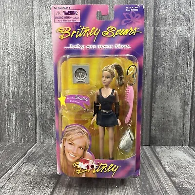 VTG Britney Spears Baby One More Time Doll 2000 Play Along Black Dress NEW 23000 • $59.43