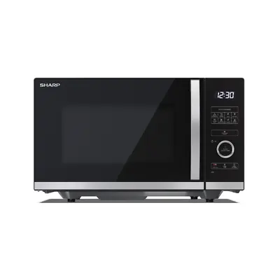 SHARP Microwave Oven With 8 Cooking Functions 25L 900W Flatbed YC-QS254AU-B • £119.99