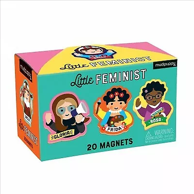 Little Feminist : 20 Magnets Toy By Mudpuppy (COR) Brand New Free Shipping... • $14.62