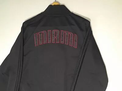 Adidas Miami Heat Shooting Warm Up Full-Zip Jacket Mens Size XXL Adidas • $29.99