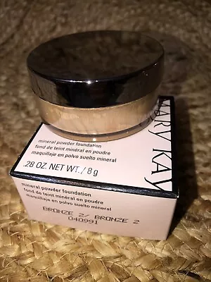 Mary Kay Mineral Powder Foundation Bronze 2 040991 - NEW Discontinued! • $20