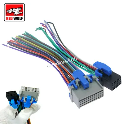 Radio Stereo Wiring Harness For GMC Canyon 2004-2010 Factory OEM Plug Adapter • $11.69