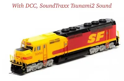 N Scale Athearn 15176 F45 Santa Fe #5953 W/DCC Sound Diesel Engine Locomotive • $374.99