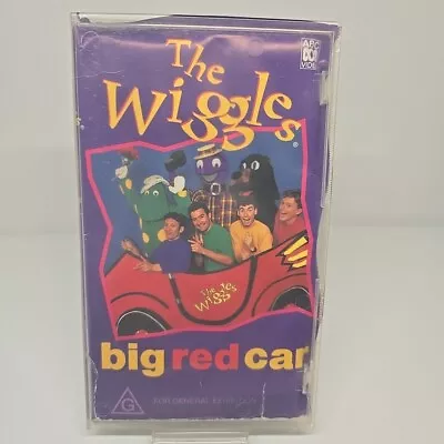 The Wiggles: Big Red Car VHS Tape Original Cast ABC Video 1995 Children's TV • $17