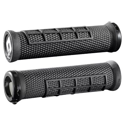 ODI LOCK ON GRIP V2.1 135mm MTB BICYCLE ELITE FLOW BLACK D33EFB-B • $52.99