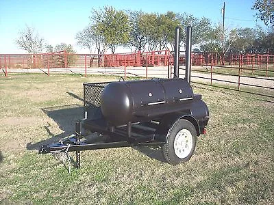 NEW Reverse Flow Custom BBQ Pit Smoker Charcoal Grill Trailer • $5150