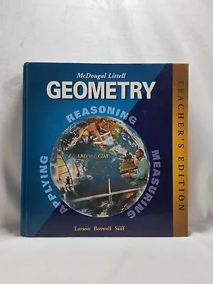 GEOMETRY McDougal Littell 2004 Hardcover Teacher's Edition • $49.95
