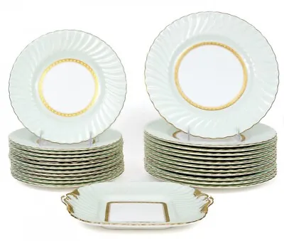 Mintons For Tiffany &co Set 25 Dinner Plates  • $2998