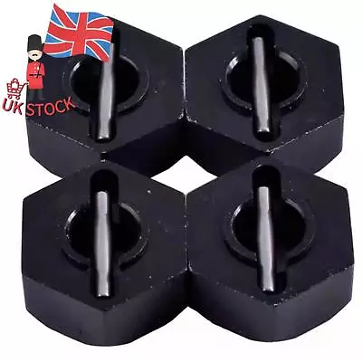 4Pcs 12mm Metal Wheel Hex Hubs For Traxxas E-Revo Slash 4WD VXL 1/16 RC Car • £7.91