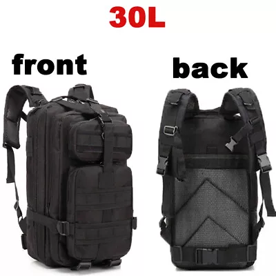 30L Military Tactical Backpack Rucksack Travel Bag For Camping Hiking Outdoor • $18.98