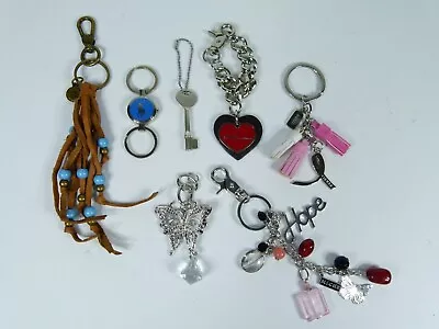 Lot Of Asstd Purse / Bag Keychains & Charms Incl Fossil Sak Miche • $14.97