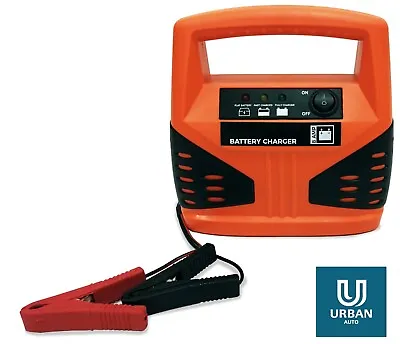 8 Amp Car Battery Charger  12V Portable Charging Winter Emergency Flat Battery • £31