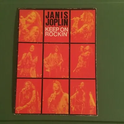 Janis Joplin Songbook Keep On Rockin'. Good Condition • $10