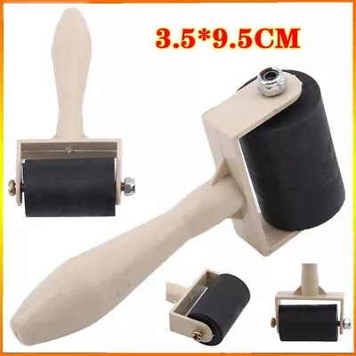 Hard Rubber Roller Printing Roller Tool Printing Inks Lino Brayer Art Craft Tool • £3.72