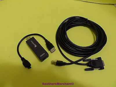 Verifone Vx670 Programming Pc Cable 26264-05 Rs232 Dongle 24122-01-r • $119.95