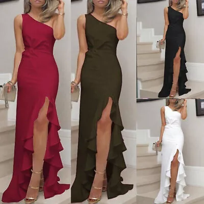 £17.99 • Buy Women Evening Formal Party Wedding Bridesmaid Maxi Dress Prom Cocktail Long Gown
