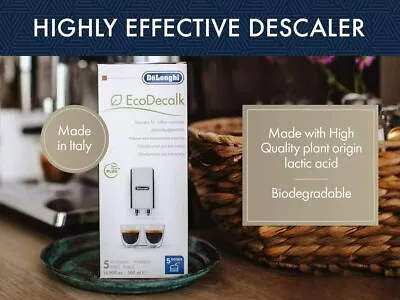 EcoDecalk Natural Descaler For Coffee Machines 500ML Pack Clear • $49.99