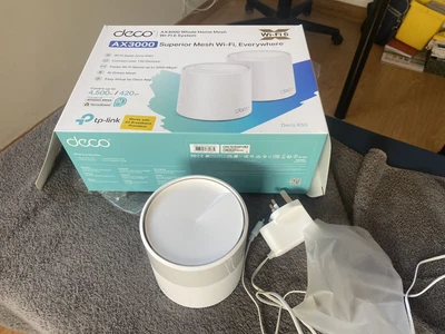 £65 • Buy TP-LINK Deco X50 Dual-Band AX3000 Wi-Fi 6 Router Mesh System - White (1-Pack)