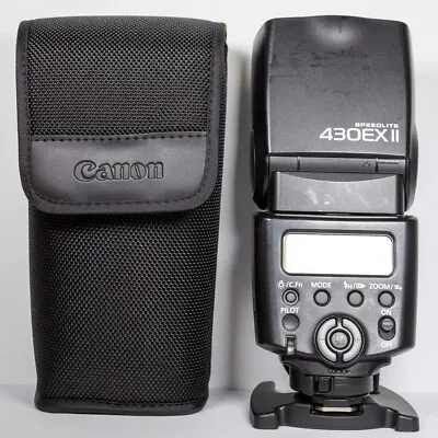 Canon 430EX II Speedlight Digital Flashgun Flash  • £149