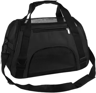 Cat Carrier Dog Carrier Pet Carrier Airline Approved Soft-Sided FoldablePuppy  • $26.21