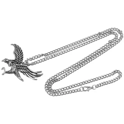 Men Gothic Necklace Eagle Charm Necklace Hip Hop Necklace Eagle Necklace • £7.75