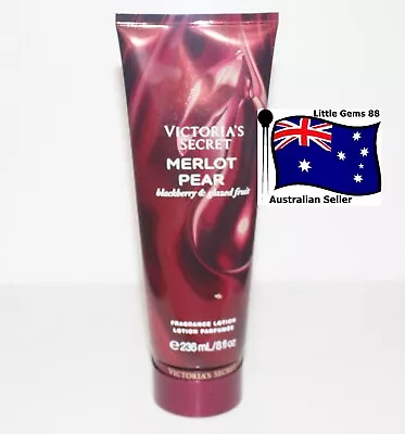 VICTORIA'S SECRET * Merlot Pear * SCENTED BODY LOTION 24 Hour Moisture • $21.99