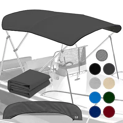 High-Quality Boat Bimini Top Canvas Replacement 900D Canopy Sun Shade Kit • $49.99