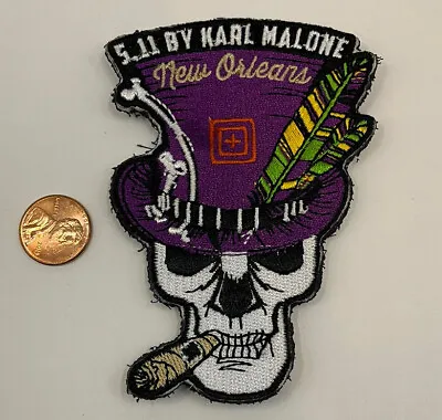 RARE 5.11 Tactical By Karl Malone Tactical Embroidered Patch New Orleans Voo Doo • $35