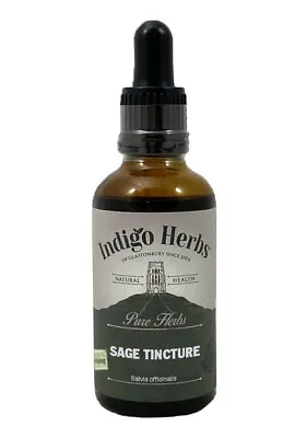 Sage Tincture - 50ml & 100ml - Indigo Herbs • £16.95