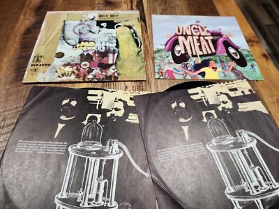$54.99 • Buy FRANK ZAPPA MOTHERS OF INVENTION UNCLE MEAT EX 1969 BIZARRE 1st PRESS 2 LP BOOK