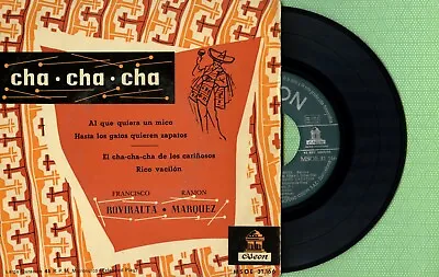 FRANCISCO ROVIRALTA / RAMON MARQUEZ / ODEON MSOE 31.166 Press Spain 1958 EP VG • $30