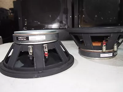 Pair 2 Celestion T5825A 10  Weather Proofed Woofers Passes Sweep/dcr • $100